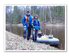 Фото из отчета о водном походе по рекам Явосьма и Паша